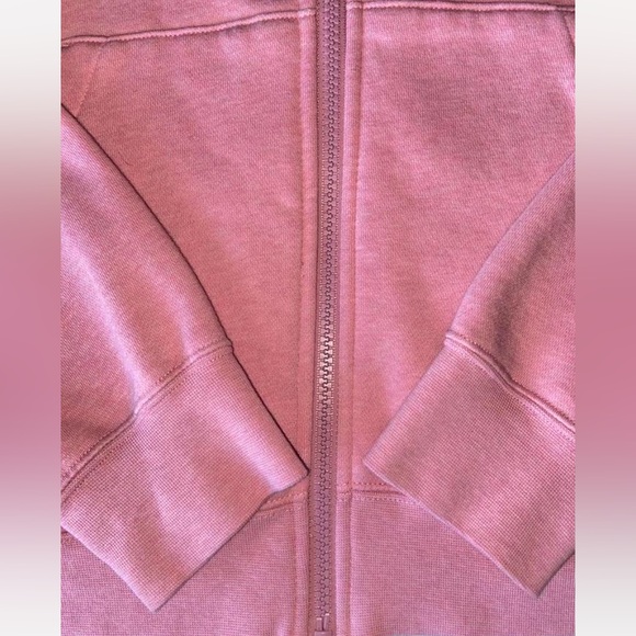 Nike Women's Soft Pink Full-Zip Hoodie - Picture 6 of 7